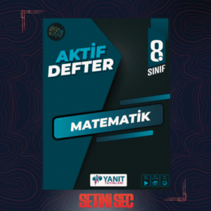 8. Sınıf Yanıt Yayınları Aktif Defter Matematik